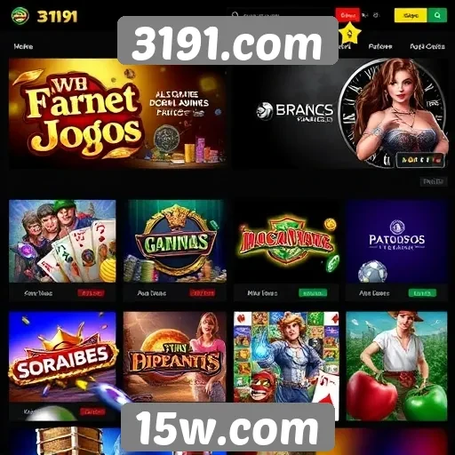Comparativo com outros sites de jogos